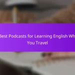 7 Best Podcasts for Learning English While You Travel