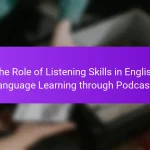The Role of Listening Skills in English Language Learning through Podcasts